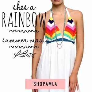 SHE'S A RAINBOW MAXI NWT